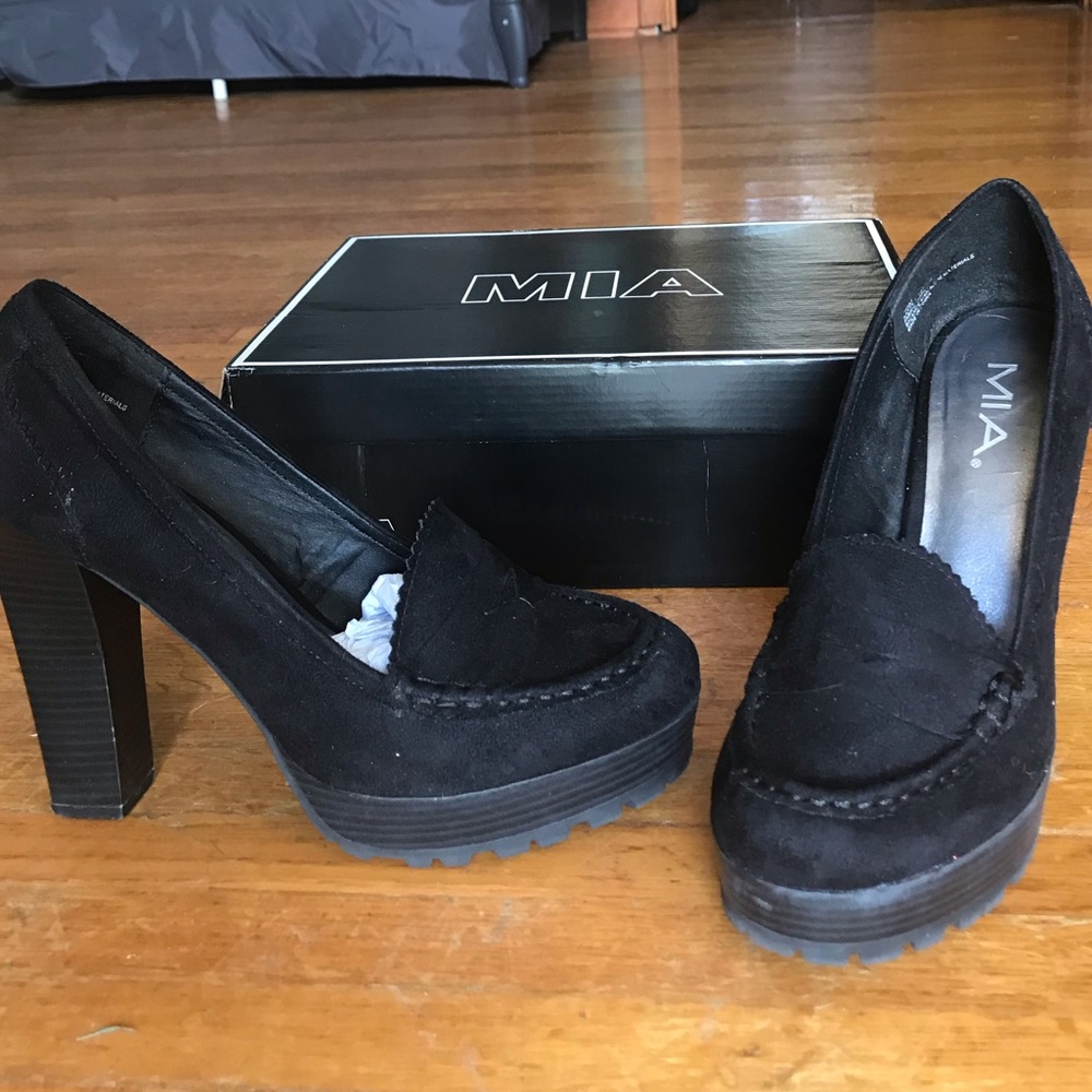 MIA school girl platform oxford heels